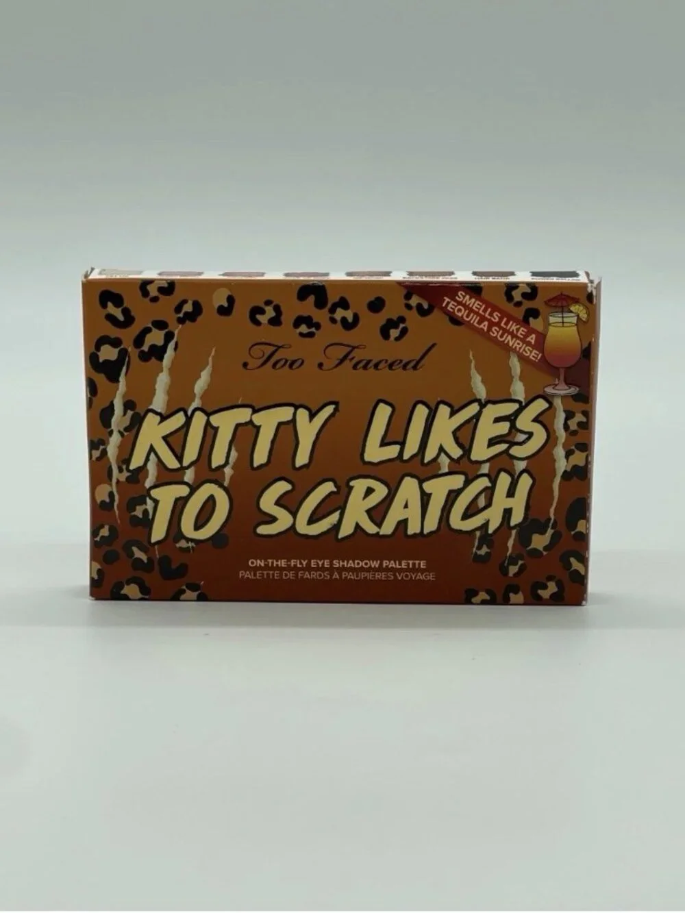 Too Faced KITTY LIKES TO SCRATCH On The Fly Eyeshadow Palette New in Box